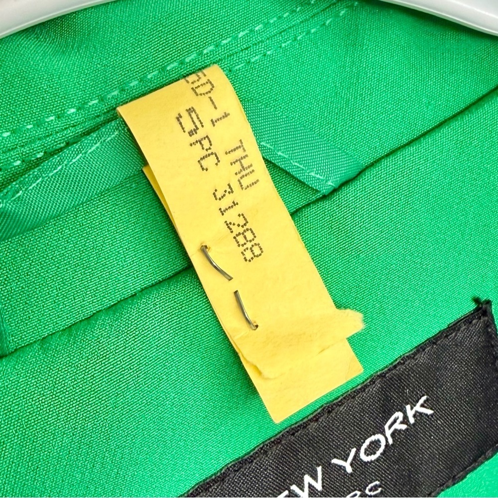 MARC NEW YORK Open Front Green Women's Blazer, SZ L LIKE NEW! - Picture 13 of 13